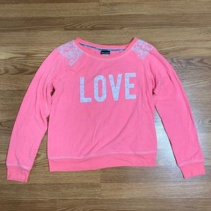 Joe Boxer Pink Sweater Size M